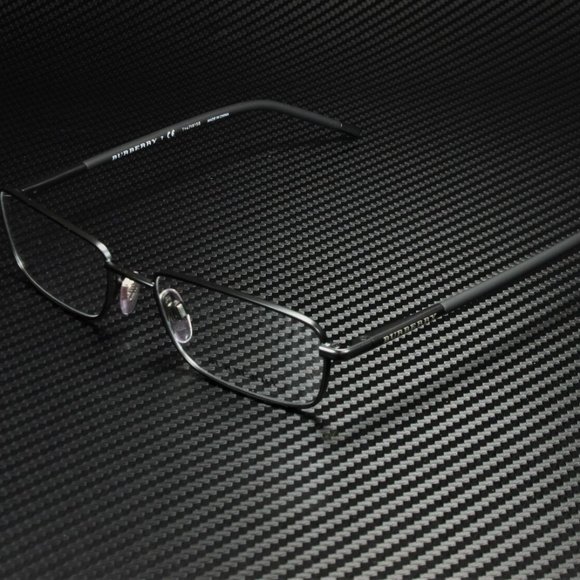 Burberry Matte Black 52mm Men's Eyeglasses - Picture 1 of 5